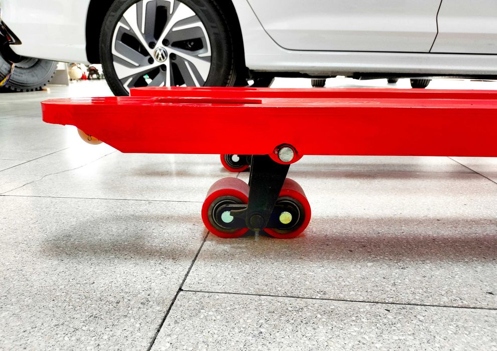 Гидравлическая тележка MEST 1.80 м 3 тонна (рохля транспаллет)