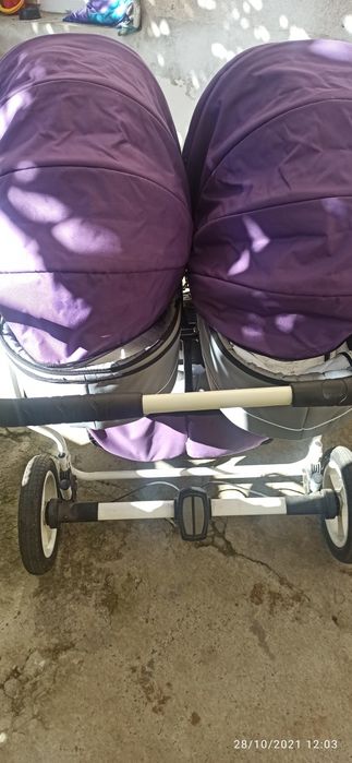 Количка за близнаци Mikado Twin 2в1...