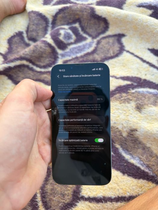 iPhone 13 Pro bateria 99 totul original