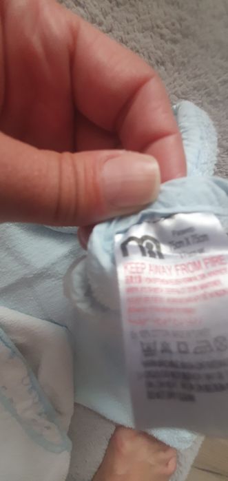 Pătură bebelusi +prosoape cu glugă Mothercare