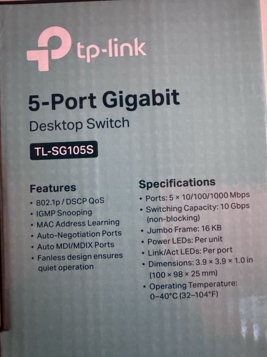 5 port Gigabit Switch - tP Link