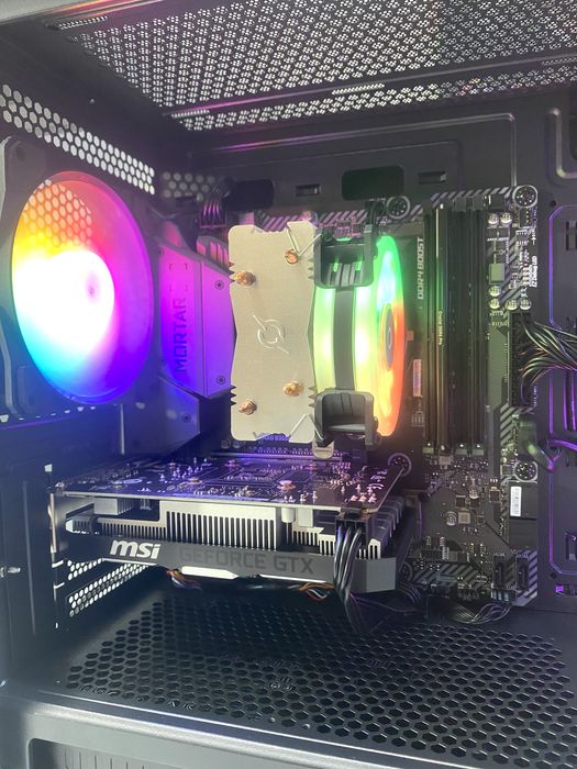 Unitate PC Gaming i7-8700, 16GB Ram, GTX 1650, 500GB SSD M.2 - Nou!