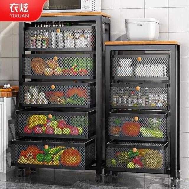 Железная полка этажерка для кухни, Этажерка