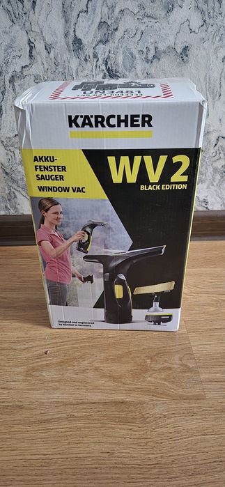 Стеклоочиститель Karcher KARCHER WV 2 - BLACK EDITION новый