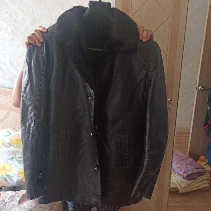 Дубленка коженая