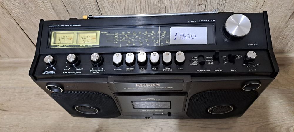Radiocasetofon Marantz
