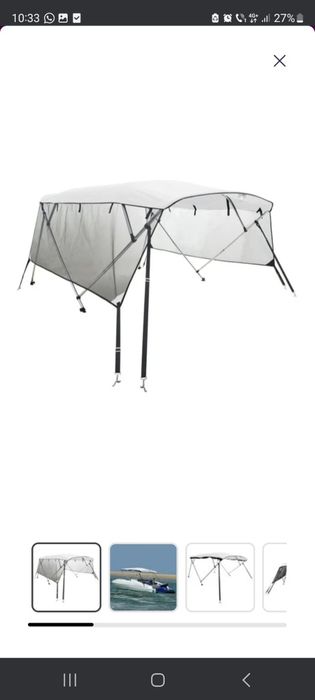 Acoperiș pentru barcă