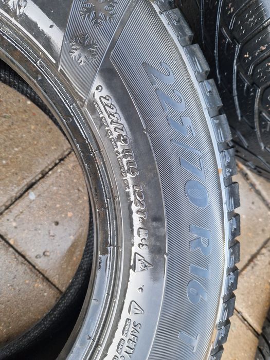 Продам шины б/у зимние, 4 шт