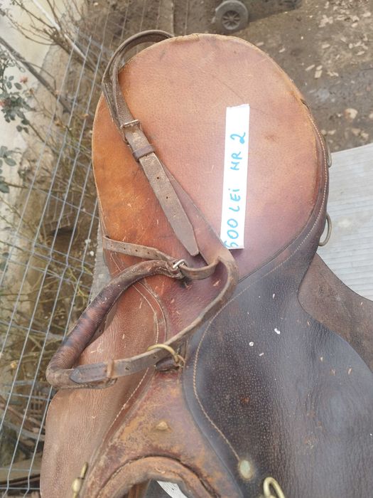 Șa piele naturala echitație călărie