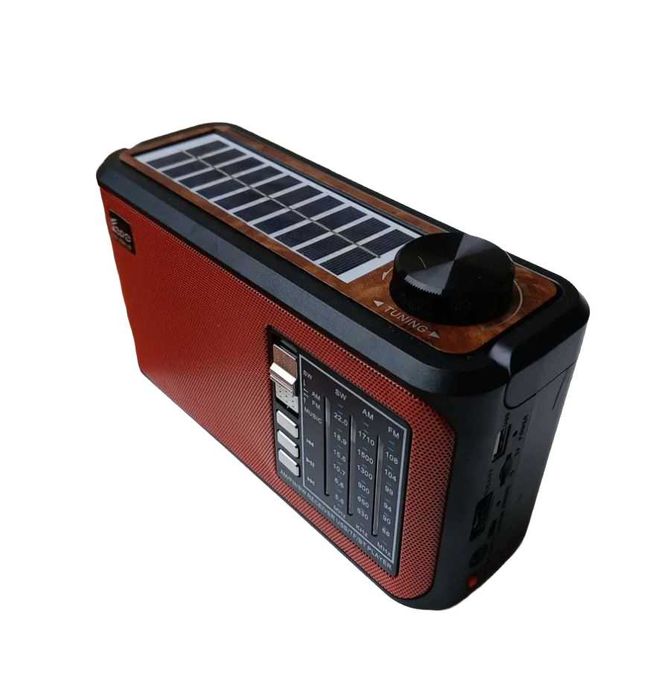 Преносимо соларно радио FP-2381 с Bluetooth, USB и LED фенер