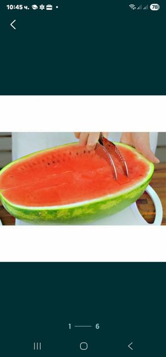 Резачка за диня инокс