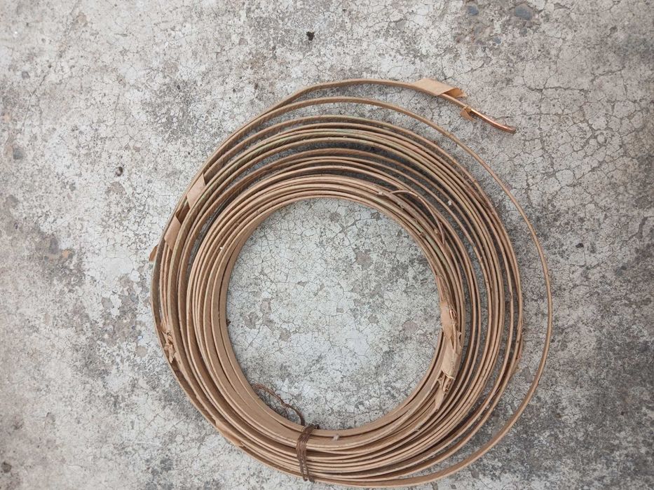 Platbanda cupru 10 mm x 2 mm - 4 metri
