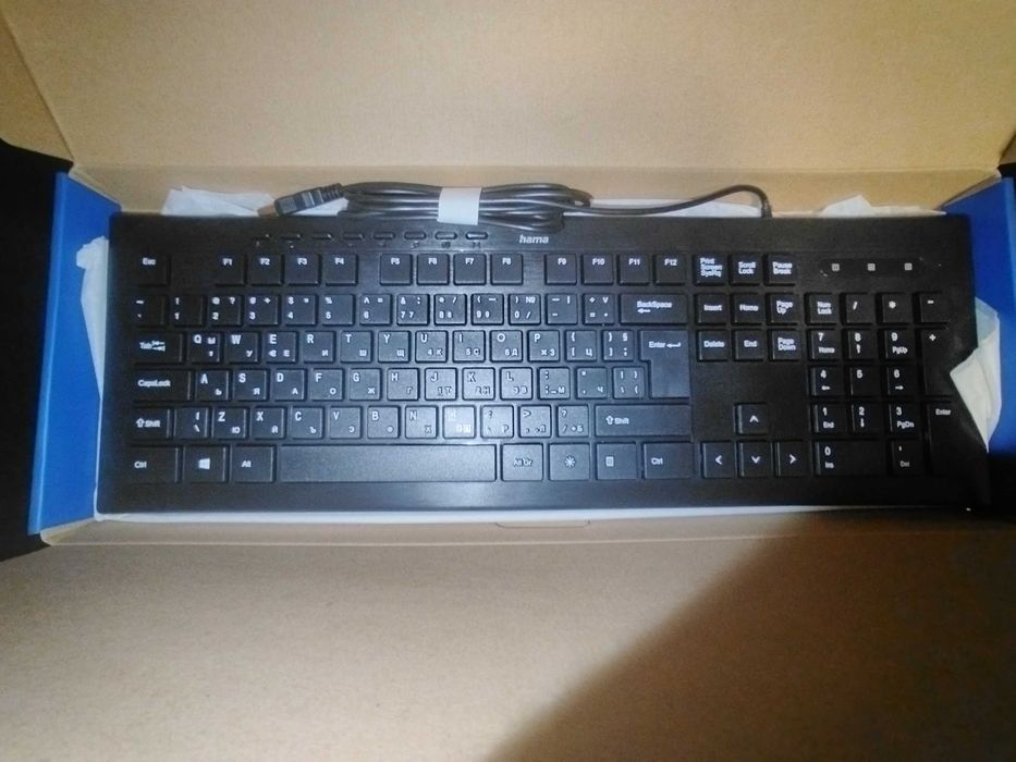 Hama Anzano – жична, чисто нова клавиатура .