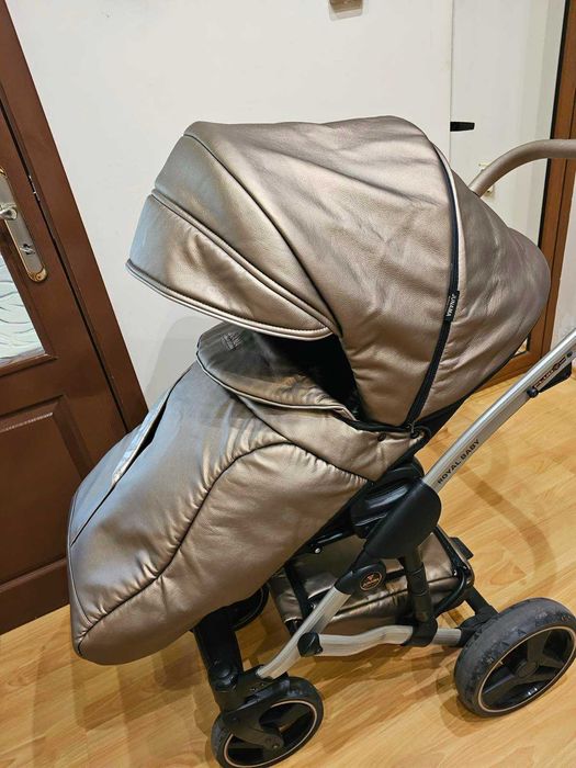 Бебешка количка Junama Fluo 3в1 комплект