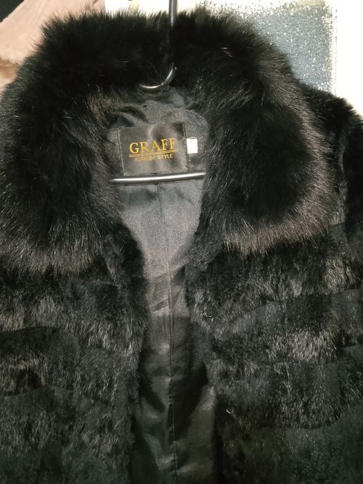 Шуба натуралка кролик