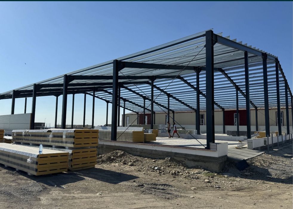 vand hale structuri metalice 14x40