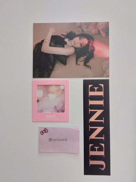 Kpop Blackpink Jennie Solo Special edition