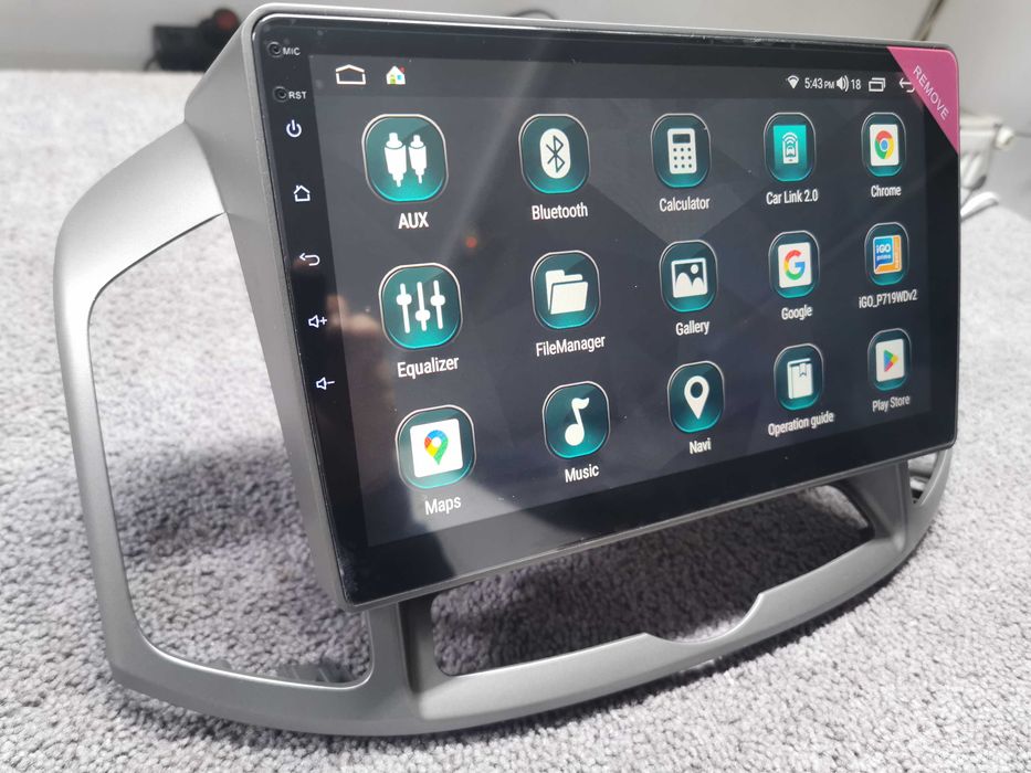 Navigatie Android Chevrolet Captiva 2012-2017 QLED 4/64gb