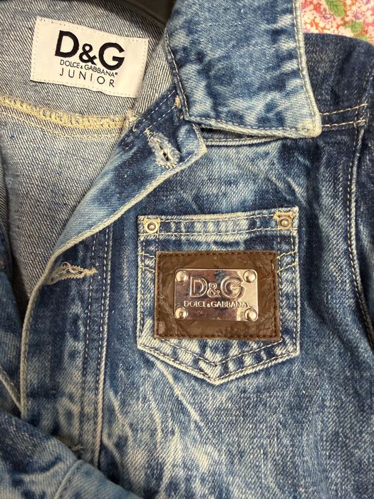 Дънково детско яке Dolce Gabbana junior оригинал