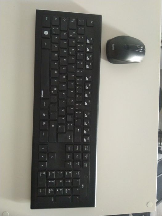 Mouse și tastatură Hama wireless