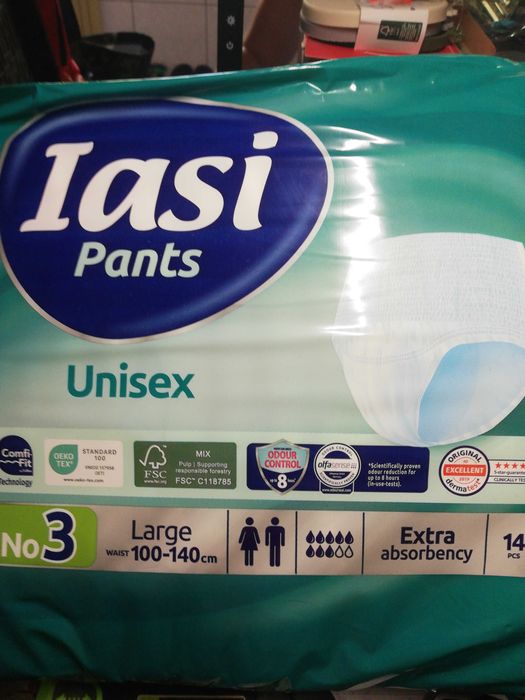 Pampers IASI Pants unisex nr 3, Large 100-140cm
