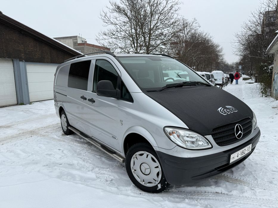 Mercedes Vito  lung  mixt 5 persoane+marfa  clima pilot 111 cdi!