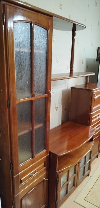 + Подарък диван. Масив секция + скрин + маса + столове