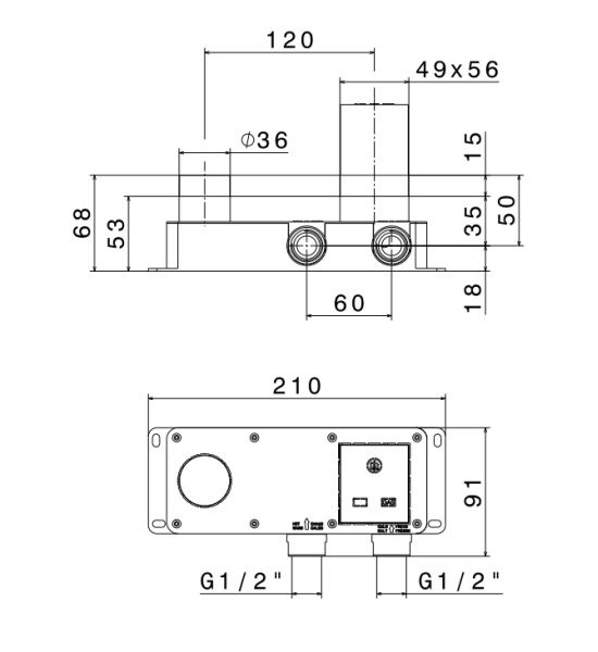Newform интимен душ