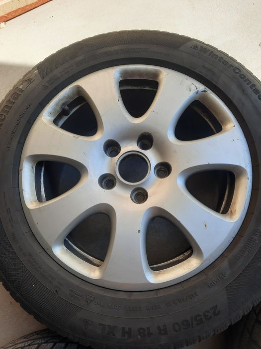 Anvelope fortune235 35 r19 iarnă si jante 18 audi Q7