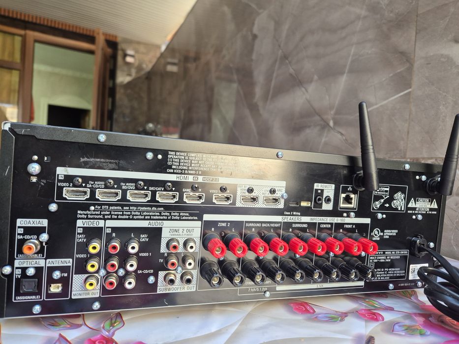 Sony STR-DN1080 7.2-Channel 165W AV Receiver