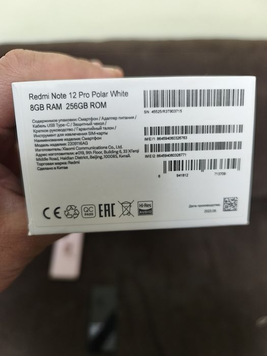 Redmi note 12 pro 8/256 gb