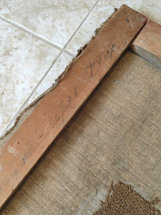 Старинна Картина на Русенска Художничка Менча Соколова 1970те г.