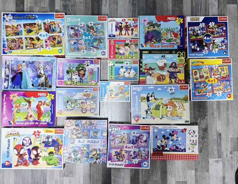 Vand diverse puzzle-uri