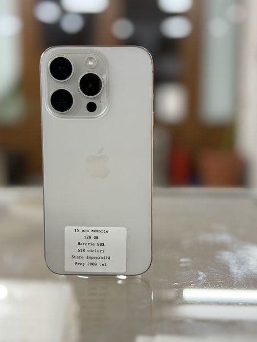 iPhone 15 Pro Pret 2800 lei
