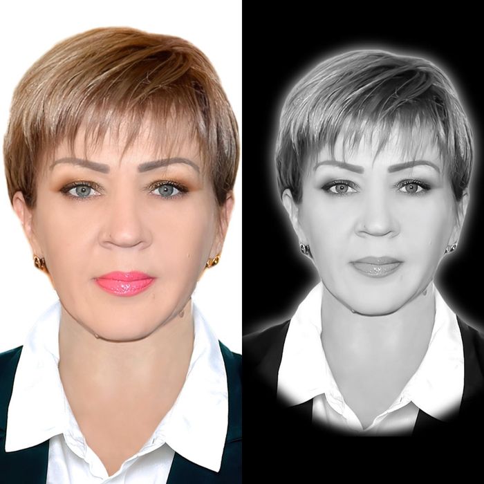 Ретушь фото для памятника