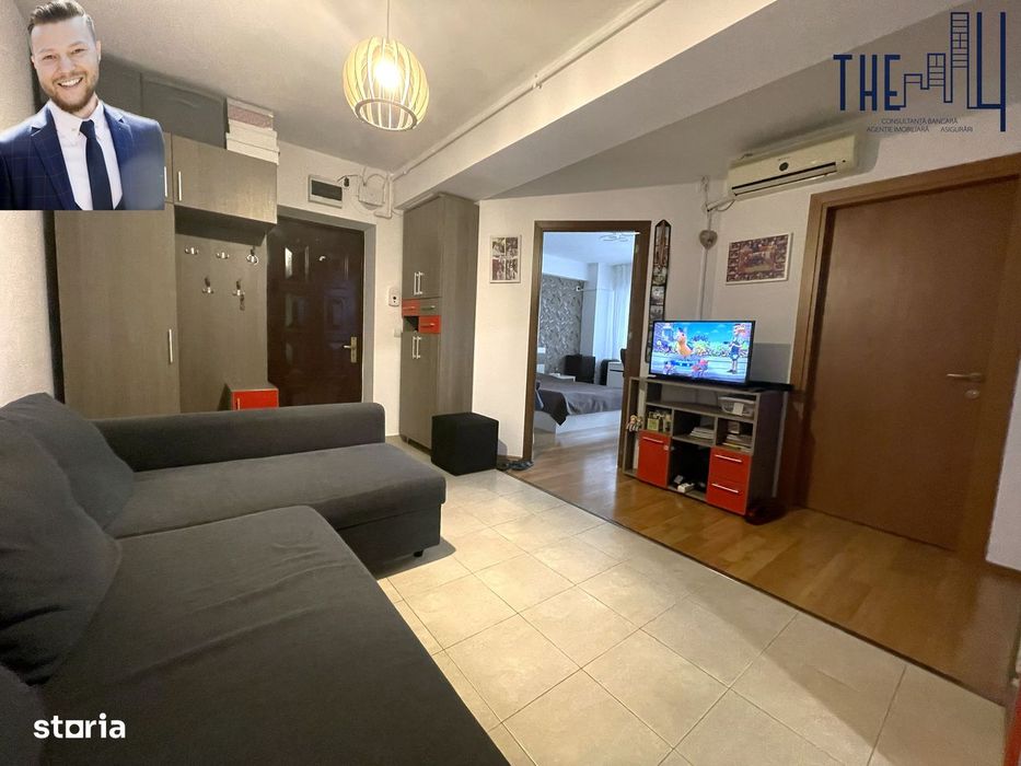 *2 Camere(67 mp) DECOMANDAT + Parcare *Mobilat si Utilat *Confort City