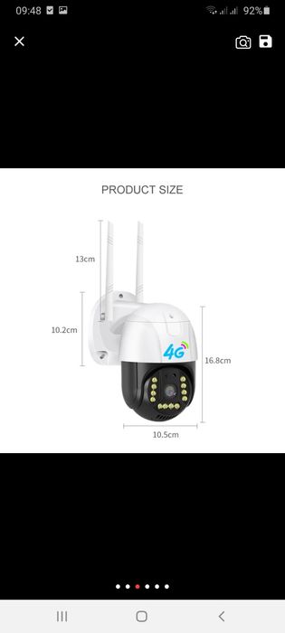 Wifi kamera 4G camera sim kartali kamera
