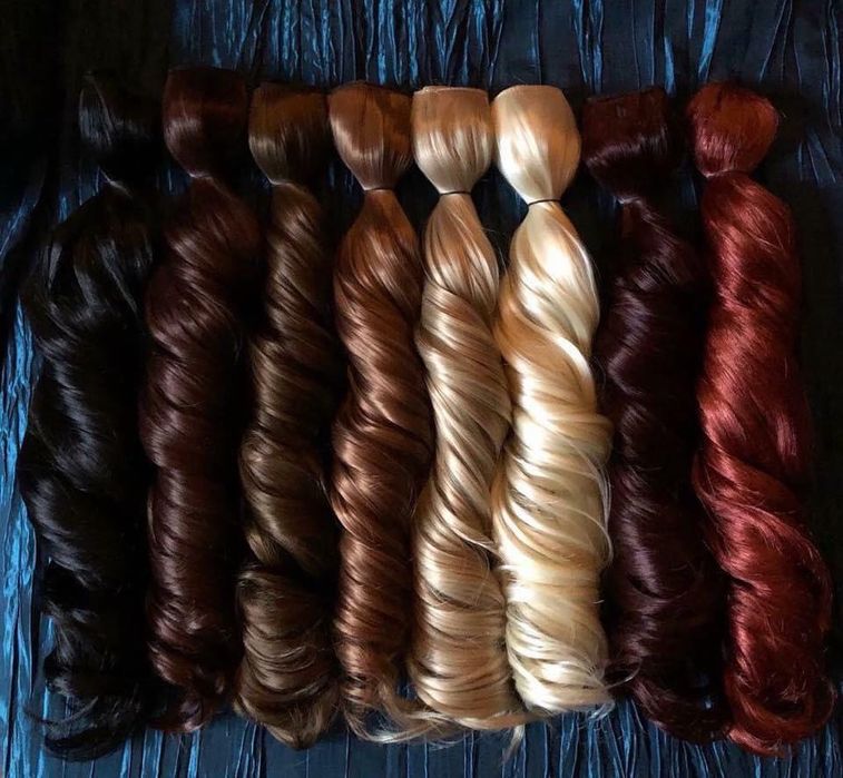 Екстеншън / удължител за коса в 15 цвята треса 100 грама 60 сантиметра