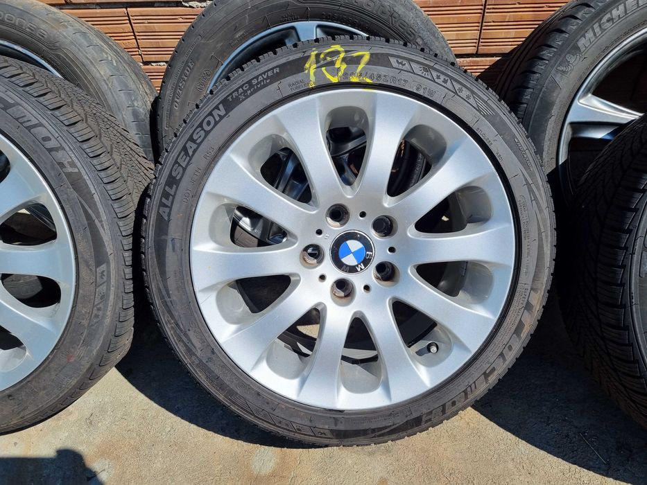 Лети джанти 17цола 5х120 зимни  гуми 225/45/17