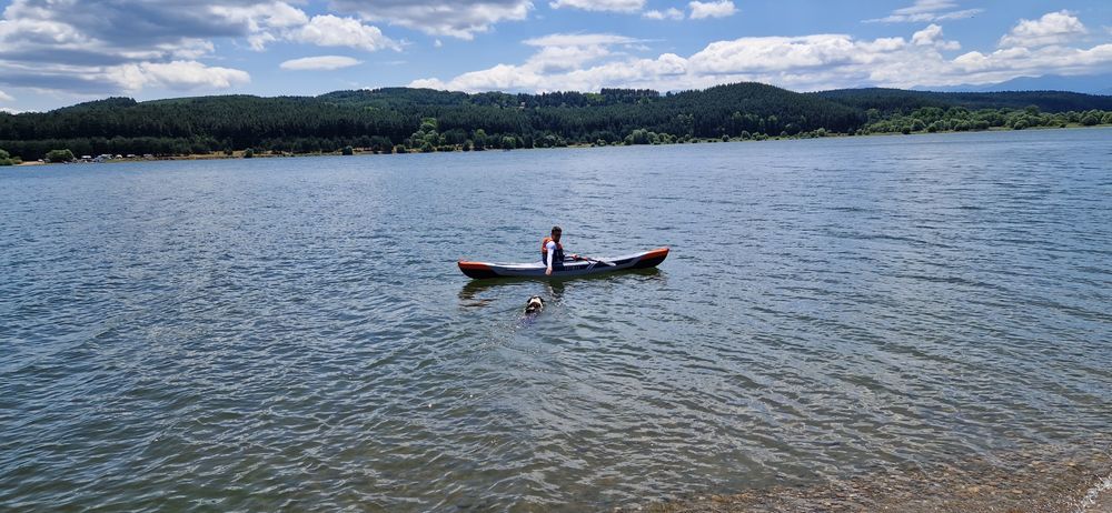 Надуваем dropstitch каяк ITWIT X500 + неопренова шприцка