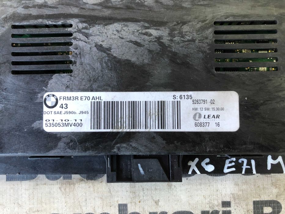 Modul lumini FRM 2 FRM 3 AHL BMW X5 X6 E70 E71