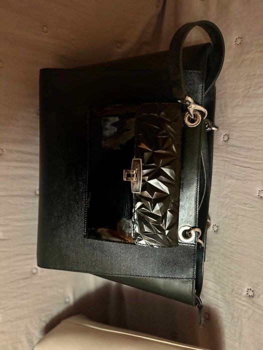 Vand geanta eleganta din piele naturala