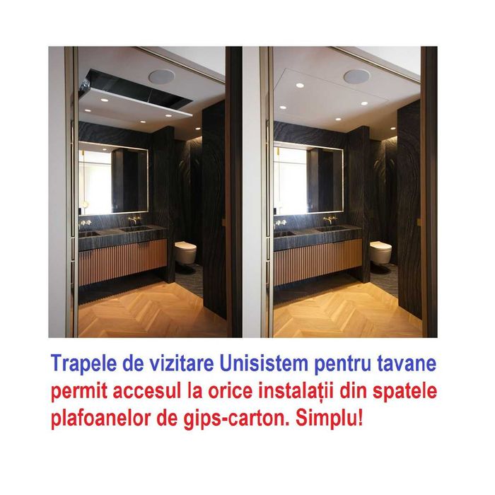 Trape de vizitare pentru tavane - acces în pod sau la instalații