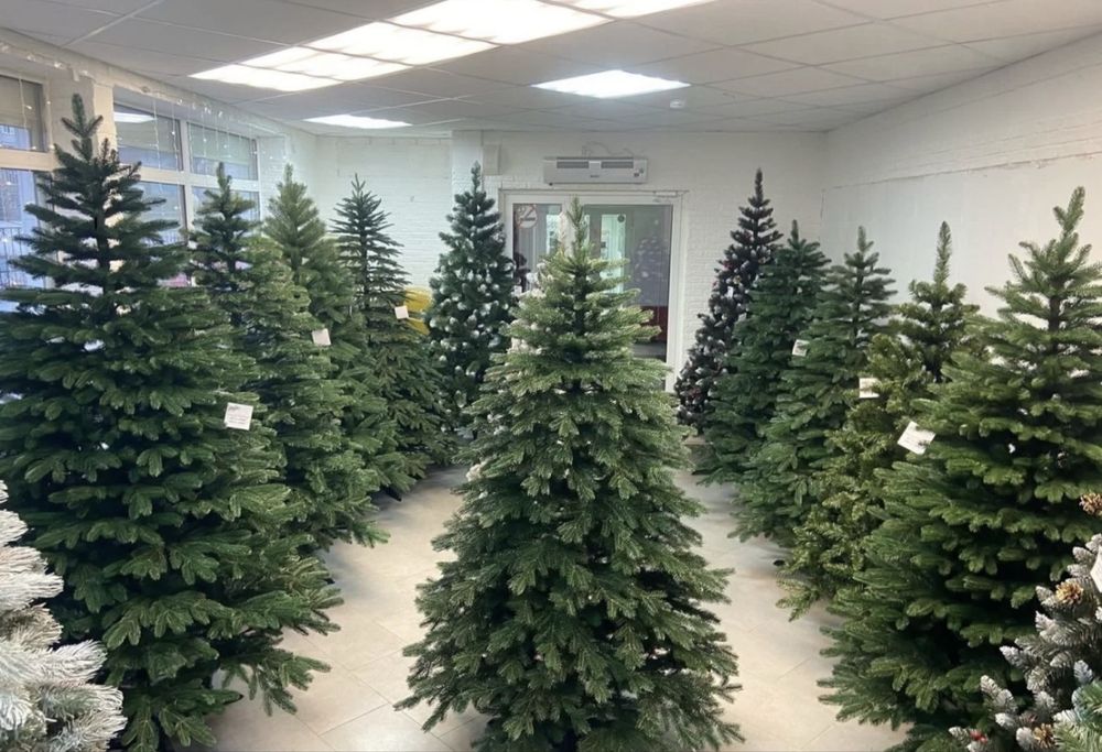 Елки Искуственные Новогодние Оптом Литые
