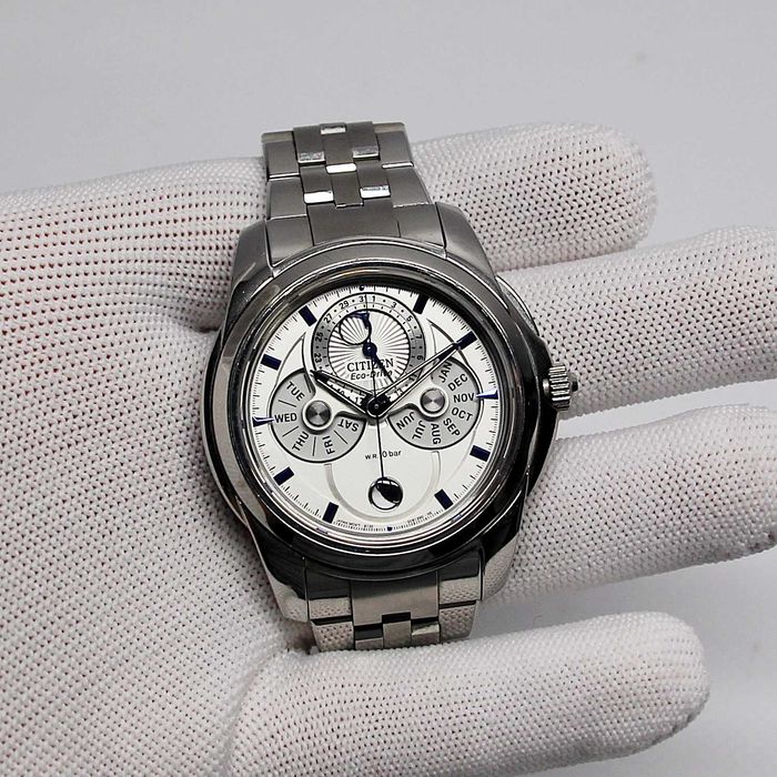 Citizen Eco-Drive Moon Phase - GARANTIE - Amanet FRESH Galati
