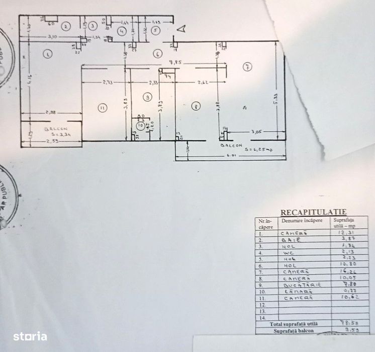 Apartament 4 Camere Decomandate | 89 mp | 2 Băi | Micro 17