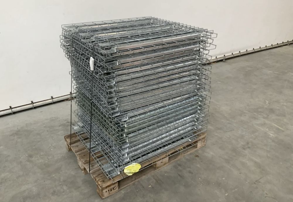 Polita din plasa pentru raft industrial