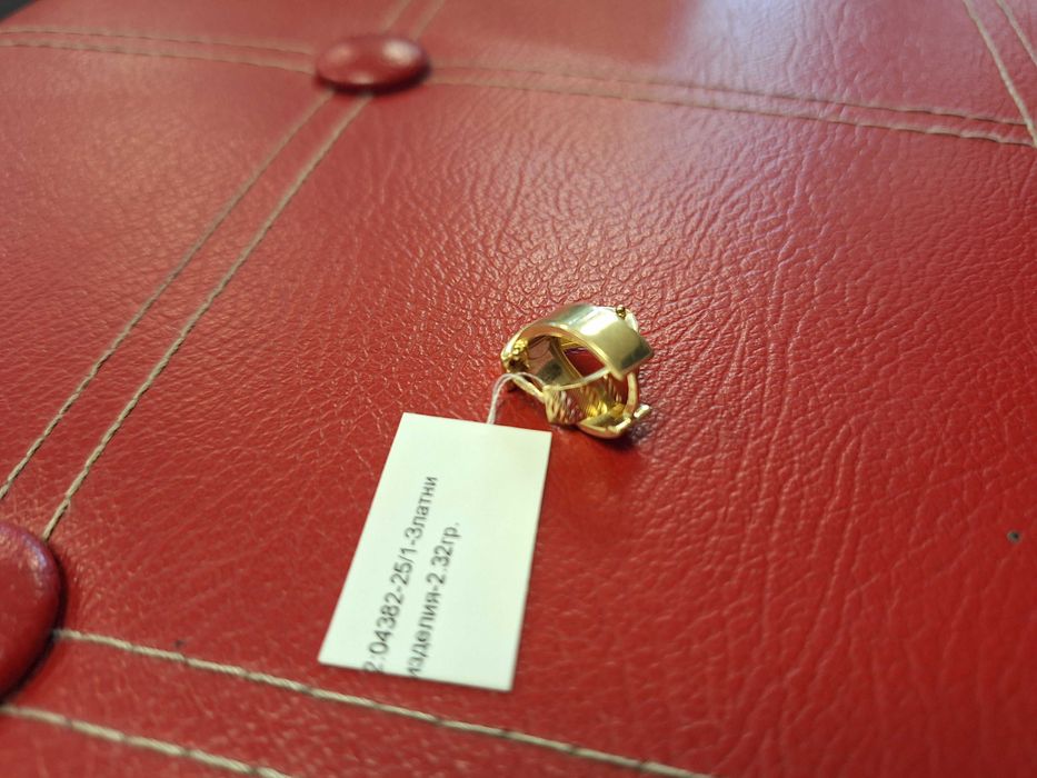 Дамски златни обеци - 2,32 гр.