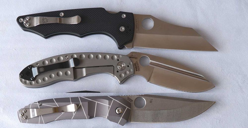 Продавам нови ножове - Spyderco