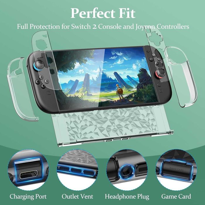 All-in-One Nintendo Switch 2 Accessory Bundle–пълен комплект аксесоари